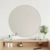 Image de vidaXL Miroir mural Argenté Ø 60 cm Rond