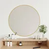 Image de vidaXL Miroir mural Doré Ø 60 cm Rond