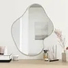 Image de vidaXL Miroir mural Argenté 60x50 cm