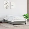 Image de vidaXL Cadre de lit sans matelas gris foncé 80x200 cm tissu346673
