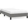 Image de vidaXL Cadre de lit Gris foncÃ© 80 x 200 cm Tissu