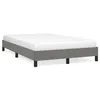 Image de vidaXL Cadre de lit Gris foncÃ© 120 x 200 cm Tissu