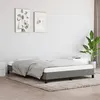 Image de vidaXL Cadre de lit sans matelas gris foncé 140x200 cm tissu346721