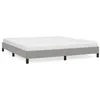Image de vidaXL Cadre de lit sans matelas gris clair 180x200 cm tissu346736