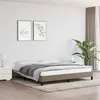 Image de vidaXL Cadre de lit Taupe 180x200 cm Tissu