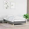 Image de vidaXL Cadre de lit sans matelas gris foncé 80x200 cm tissu