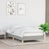 Image de vidaXL Cadre de lit sans matelas gris clair 100x200 cm tissu346794