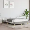 Image de vidaXL Cadre de lit Gris clair 120x200 cm Tissu