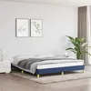 Image de vidaXL Cadre de lit Bleu 180 x 200 cm Tissu
