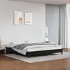 Image de vidaXL Cadre de lit sans matelas noir 180x200 cm similicuir