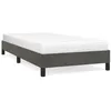 Image de vidaXL Cadre de lit Gris foncÃ© 100 x 200 cm Velours