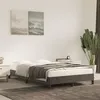 Image de vidaXL Cadre de lit sans matelas gris foncé 120x200 cm velours