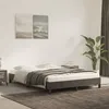 Image de vidaXL Cadre de lit sans matelas gris foncé 140x190 cm velours346971
