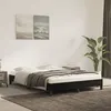 Image de vidaXL Cadre de lit sans matelas noir 140x190 cm velours346972