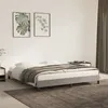 Image de vidaXL Cadre de lit Gris clair 160x200 cm Velours