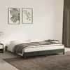 Image de vidaXL Cadre de lit Vert foncé 180x200 cm Velours