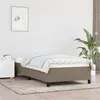 Image de vidaXL Cadre de lit Taupe 80 x 200 cm Tissu