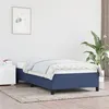 Image de vidaXL Cadre de lit Bleu 90x190 cm Tissu