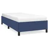 Image de vidaXL Cadre de lit Bleu 90x200 cm Tissu