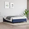 Image de vidaXL Cadre de lit Bleu 140 x 200 cm Tissu