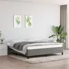 Image de vidaXL Cadre de lit sans matelas gris foncé 180x200 cm tissu347083