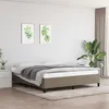 Image de vidaXL Cadre de lit Taupe 180x200 cm Tissu