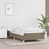 Image de vidaXL Cadre de lit sans matelas taupe 100x200 cm tissu347145