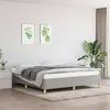 Image de vidaXL Cadre de lit sans matelas gris clair 180x200 cm tissu347181