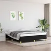 Image de vidaXL Cadre de lit sans matelas noir 180x200 cm tissu347183