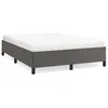 Image de vidaXL Cadre de lit sans matelas gris 140x200 cm similicuir347255