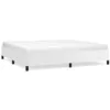 Image de vidaXL Cadre de lit Blanc 200x200 cm Similicuir