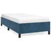 Image de vidaXL Cadre de lit Bleu foncÃ© 80x200 cm Velours