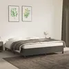 Image de vidaXL Cadre de lit sans matelas gris foncé 160x200 cm velours347331