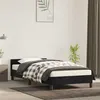 Image de vidaXL Cadre de lit et tête de lit sans matelas noir 80x200 cm velours347539