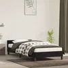 Image de vidaXL Cadre de lit et tête de lit sans matelas noir 90x190 cm velours347545