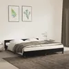 Image de vidaXL Cadre de lit sans matelas noir 160x200 cm velours347581