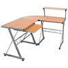 Image de vidaXL Bureau d'ordinateur d'angle Marron 132x112x99cm Bois ingénierie20586