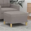 Image de vidaXL Repose-pied Taupe 60x50x41 cm Tissu349270