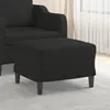 Image de vidaXL Repose-pied Noir 60x50x41 cm Tissu349283