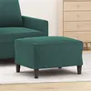 Image de vidaXL Repose-pied Vert foncé 60x50x41 cm Velours349295
