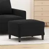 Image de vidaXL Repose-pied Noir 60x50x41 cm Velours349298