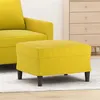 Image de vidaXL Repose-pied Jaune 60x50x41 cm Velours349299