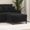Image de vidaXL Repose-pied Noir 70x55x41 cm Velours349322