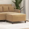 Image de vidaXL Repose-pied Marron 70x55x41 cm Velours349324