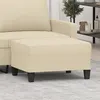 Image de vidaXL Repose-pied Crème 70x55x41 cm Tissu349349