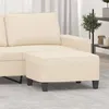 Image de vidaXL Repose-pied Beige 70x55x41 cm Tissu microfibre349366