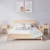 Image de vidaXL Tables de chevet 2 pcs 79,5x38x65,5 cm Bois de pin massif814540