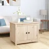 Image de vidaXL Table basse 71x49x55 cm Bois massif de pin820926