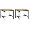 Image de vidaXL Tables d'appoint 2 pcs ChÃªne sonoma 40x40x35 cm Bois ingÃ©nierie
