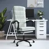 Image de vidaXL Fauteuil inclinable de bureau Gris clair Velours
